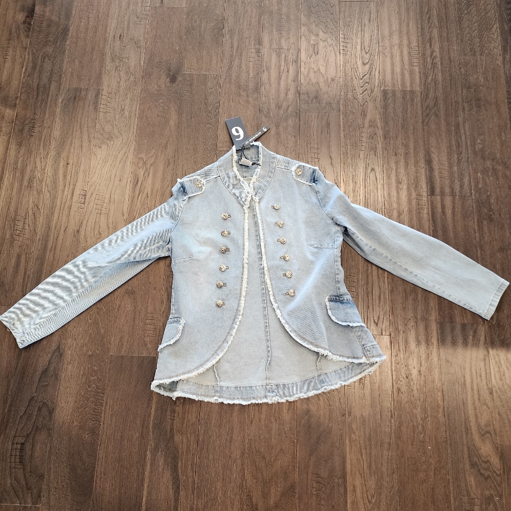 Six denim brand, denim jacket, Size M